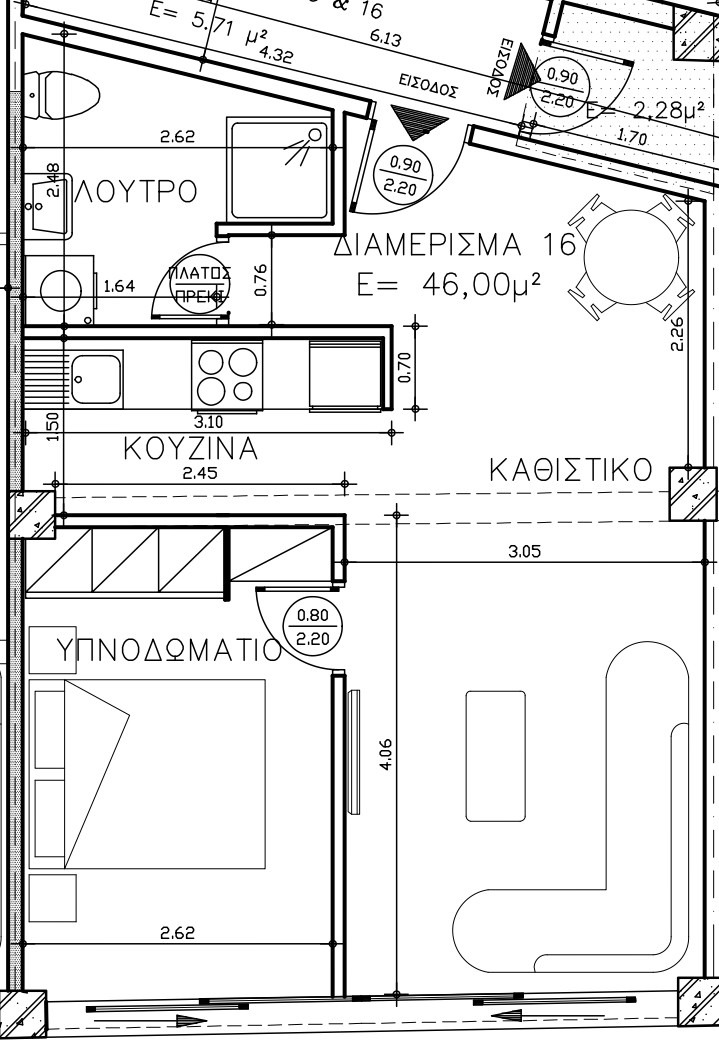 Daire 16 planı